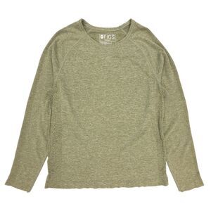 NEW Figs Makato Seamless Longsleeve Underscrub Olive Green‎ Nurse Doctor Tops
